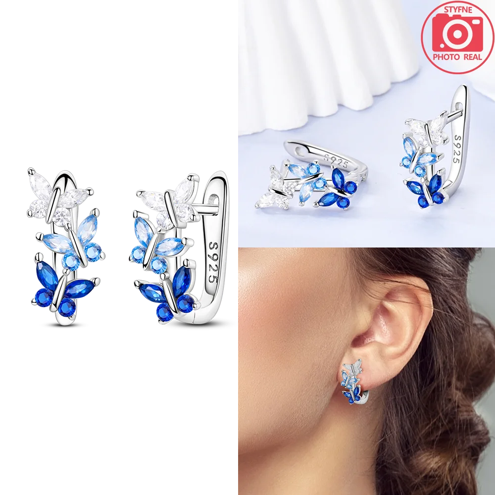 Hoop Earrings 925 Silver Original Certified Red Bow Heart Zircon Stud Earrings Lady's Anniversary Gift Luxury Jewelry 5 Mallzona Hoop Earrings 925 Silver Original Certified Red Bow Heart Zircon Stud Earrings Lady's Anniversary Gift Luxury Jewelry Mallzona