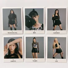 6pcs/set Kpop Group Photocard IVE Lomocard DAZED KOREA Photo Cards LOMO Card for Fans
6pcs/set Kpop Group Photocard IVE Lomocard DAZED KOREA Photo Cards LOMO Card for Fans