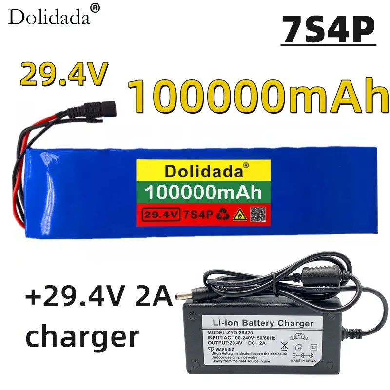 7S4P 24V 28ah 29.4V Voor Lithium-Ion Batterij Ingebouwde Bms Elektrische Fiets Eenwieler Scooter rolstoel Motor + Lader
7S4P 24V 28ah 29.4V Voor Lithium-Ion Batterij Ingebouwde Bms Elektrische Fiets Eenwieler Scooter rolstoel Motor + Lader