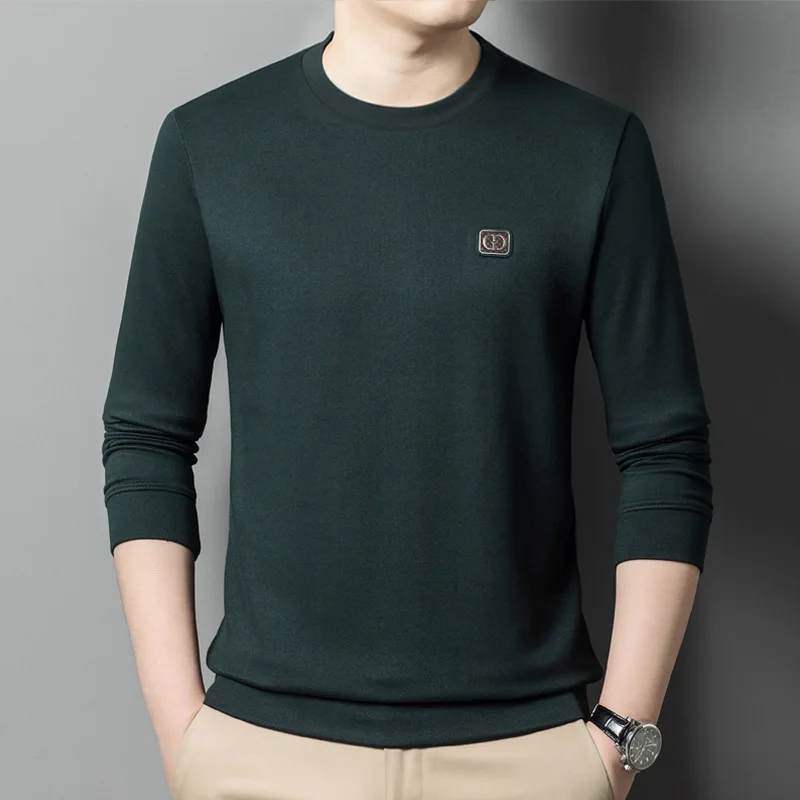 Young Men's Korean Style Leisure Trendy round Neck Printed Men's Sweater New Autumn Long Sleeve T-shirt 
Young Men's Korean Style Leisure Trendy round Neck Printed Men's Sweater New Autumn Long Sleeve T-shirt