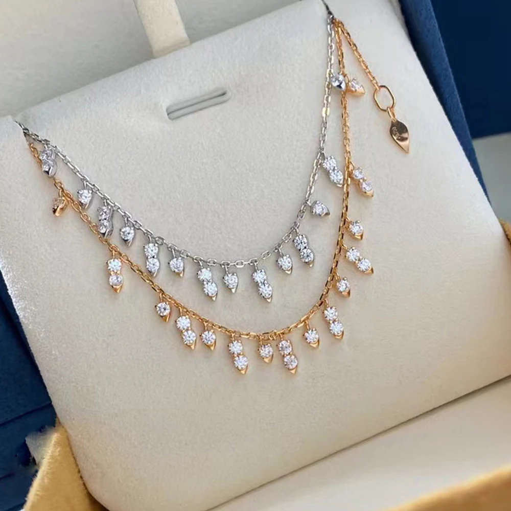 Moissanite Necklaces for Women GRA Certified 3mm D VVS1 Round Brilliant Cut Moissanite Dainty Necklace 925 Sterling Silver Chain 4 Mallzona S7e29d6c8273b44d993a439b524f56ca8e Moissanite Necklaces for Women GRA Certified 3mm D VVS1 Round Brilliant Cut Moissanite Dainty Necklace 925 Sterling Silver Chain Mallzona