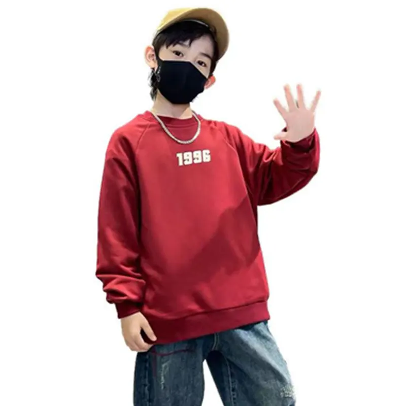 2024 Spring & Autumn New Boys Fashion Korean Letter Pattern Sweatshirts Children's O-Neck Casual Versatile Pullover Tops 4-14Yrs
2024 Spring & Autumn New Boys Fashion Korean Letter Pattern Sweatshirts Children's O-Neck Casual Versatile Pullover Tops 4-14Yrs