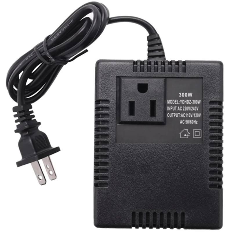 300W 220/240V To 110/120V Ac Step Down Travel Voltage Transformer Converter Us Plug
300W 220/240V To 110/120V Ac Step Down Travel Voltage Transformer Converter Us Plug