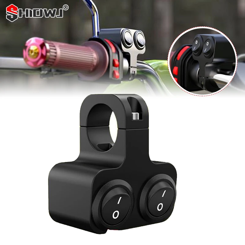 1pcs 12V Motorcycle ATV/Bike Handlebar Headlight Fog Light Horn Dual Buttons Switch Convenient 22mm High Quality Aluminum Alloy
1pcs 12V Motorcycle ATV/Bike Handlebar Headlight Fog Light Horn Dual Buttons Switch Convenient 22mm High Quality Aluminum Alloy