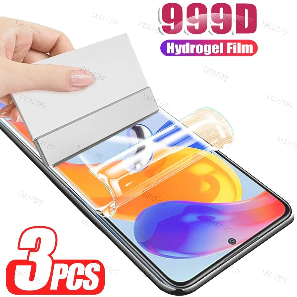 Гидрогелевая пленка 3 шт. для Xiaomi Redmi Note 11 12 Pro 11T 11A 11E 11R 11S 12S 12C A1 A2 Plus SE 4G
Гидрогелевая пленка 3 шт. для Xiaomi Redmi Note 11 12 Pro 11T 11A 11E 11R 11S 12S 12C A1 A2 Plus SE 4G
