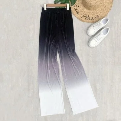 2023 Candy Color Pleated Cool Wide Leg Trousers Female Summer High Waist Loose Thin Ankle Pants Long Trousers 23 Colors
2023 Candy Color Pleated Cool Wide Leg Trousers Female Summer High Waist Loose Thin Ankle Pants Long Trousers 23 Colors