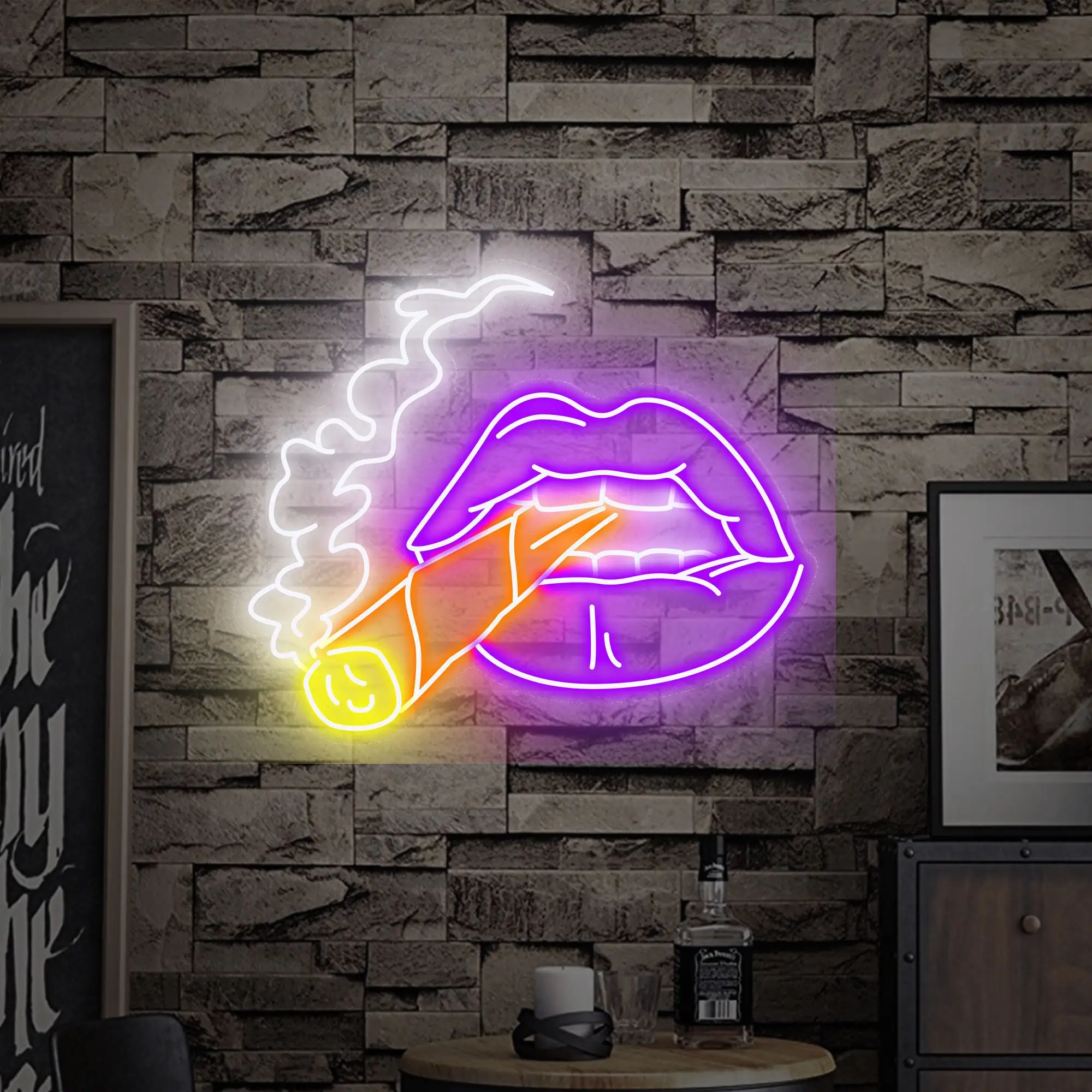 

Cigarette Hall Decor Neon Signs Led Light for Bar Pub Club Home Wall Hanging Flex Neon Lights Wedding Home Party Decor