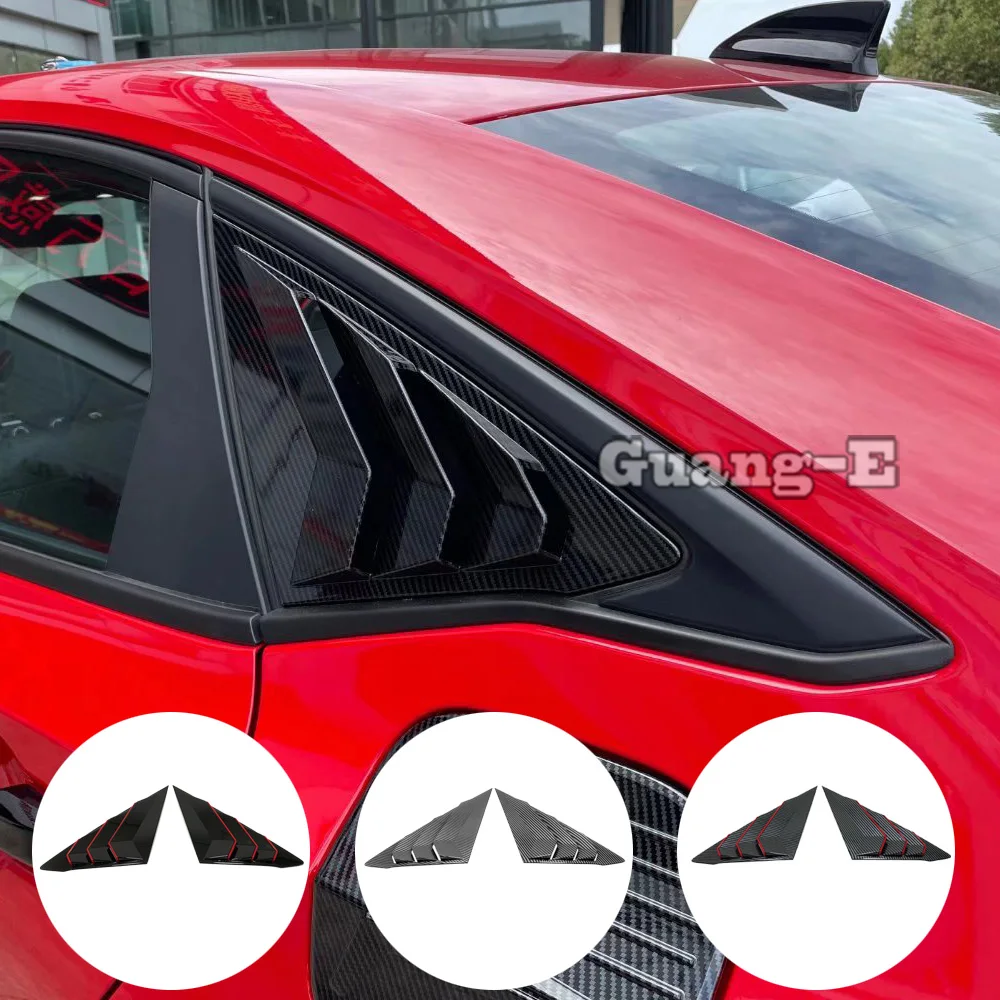 Для Honda Civic 11-го поколения 2022 2023 2024, задние боковые оконные жалюзи, вентиляционная крышка, отделка, внешние аксессуары для автомобиля, украшение из АБС-пластика
Для Honda Civic 11-го поколения 2022 2023 2024, задние боковые оконные жалюзи, вентиляционная крышка, отделка, внешние аксессуары для автомобиля, украшение из АБС-пластика