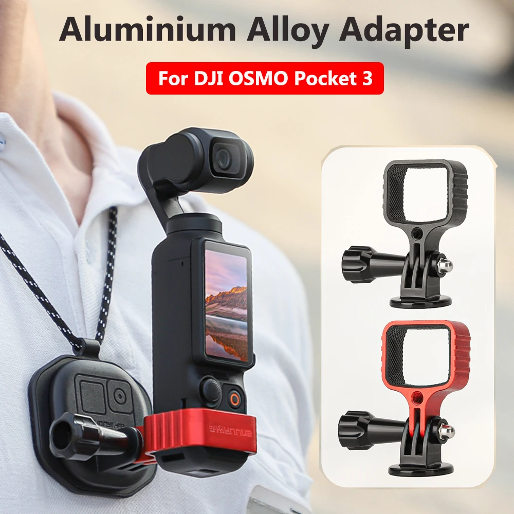 For DJI Osmo Pocket 3 Metal Adapter Extension Mount Bracket with 1/4 Inch Interface for DJI POCKET 3 Action Camera Accessories
For DJI Osmo Pocket 3 Metal Adapter Extension Mount Bracket with 1/4 Inch Interface for DJI POCKET 3 Action Camera Accessories