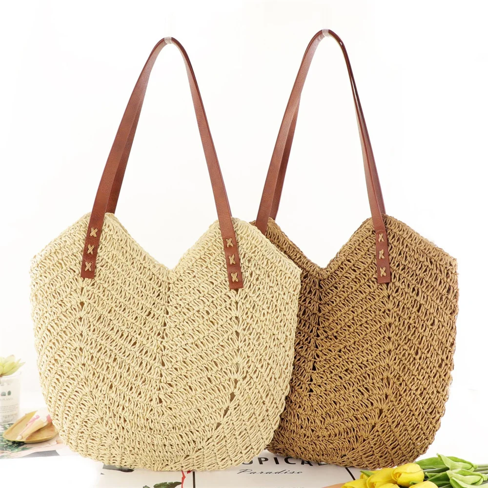 2023 Summer Beach Straw Handbags and Purses Weave Tote Bag Female Bohemian Shoulder Bags for Women Lady Travel Shopping Bags
2023 Summer Beach Straw Handbags and Purses Weave Tote Bag Female Bohemian Shoulder Bags for Women Lady Travel Shopping Bags
