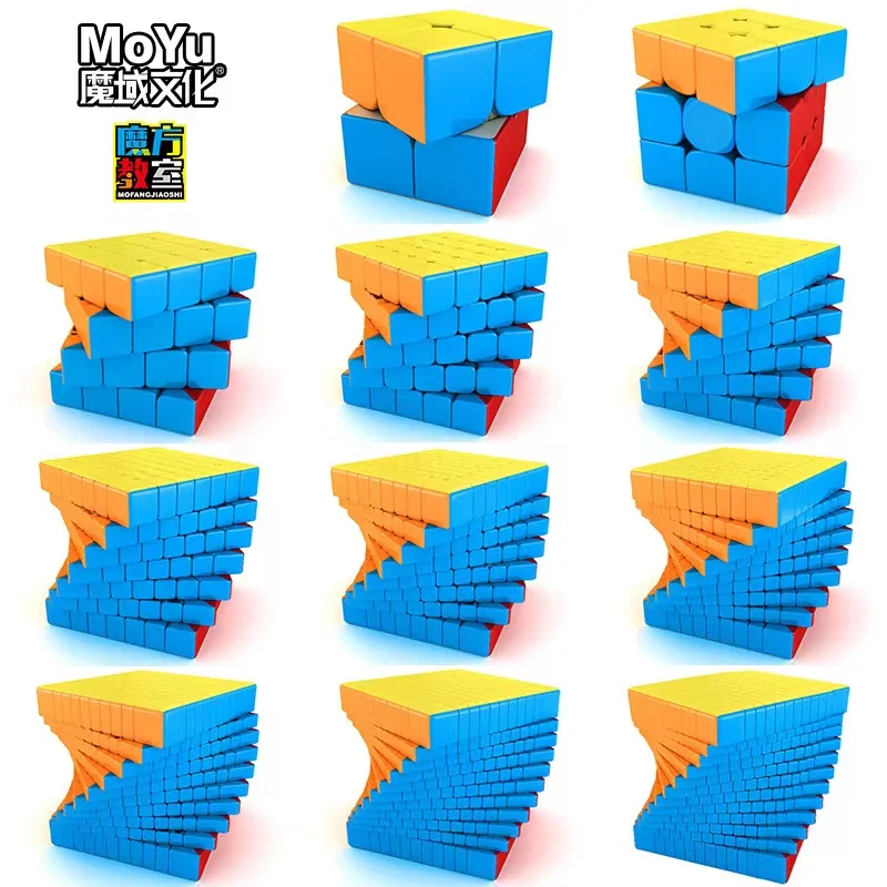 

MOYU Cube Meilong Speed Magic Cube 2x2 3x3 4x4 5x5 6x6 7x7 8x8 Polaris Puzzle Magic Cube Education Learnning Cubo Magico Toys