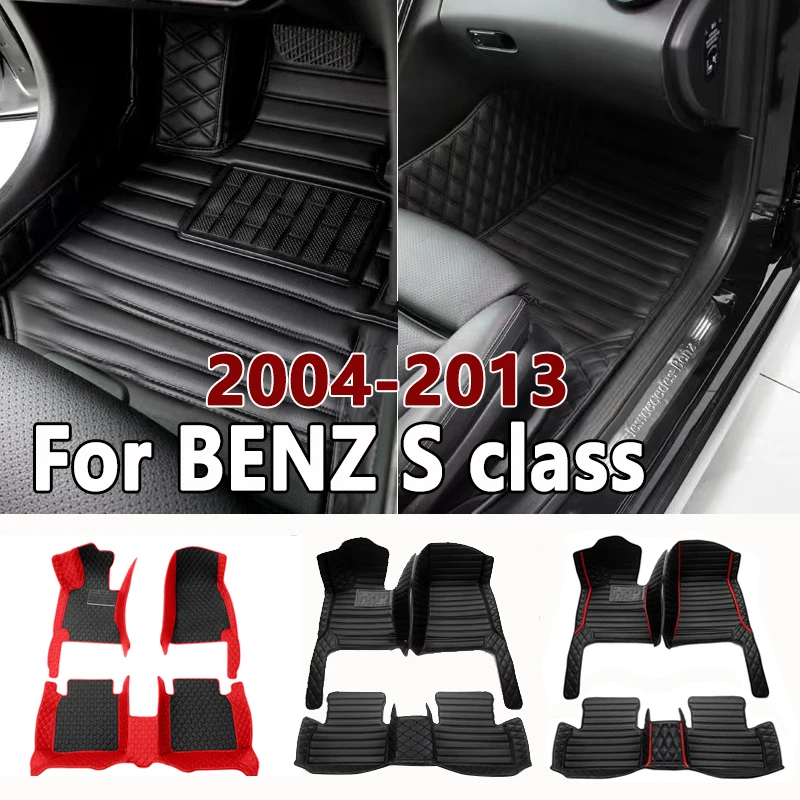 Car floor mats for BENZ S class W221 2004-2013 2005 2006 2007 Custom auto foot Pads automobile carpet cover interior accessories
Car floor mats for BENZ S class W221 2004-2013 2005 2006 2007 Custom auto foot Pads automobile carpet cover interior accessories