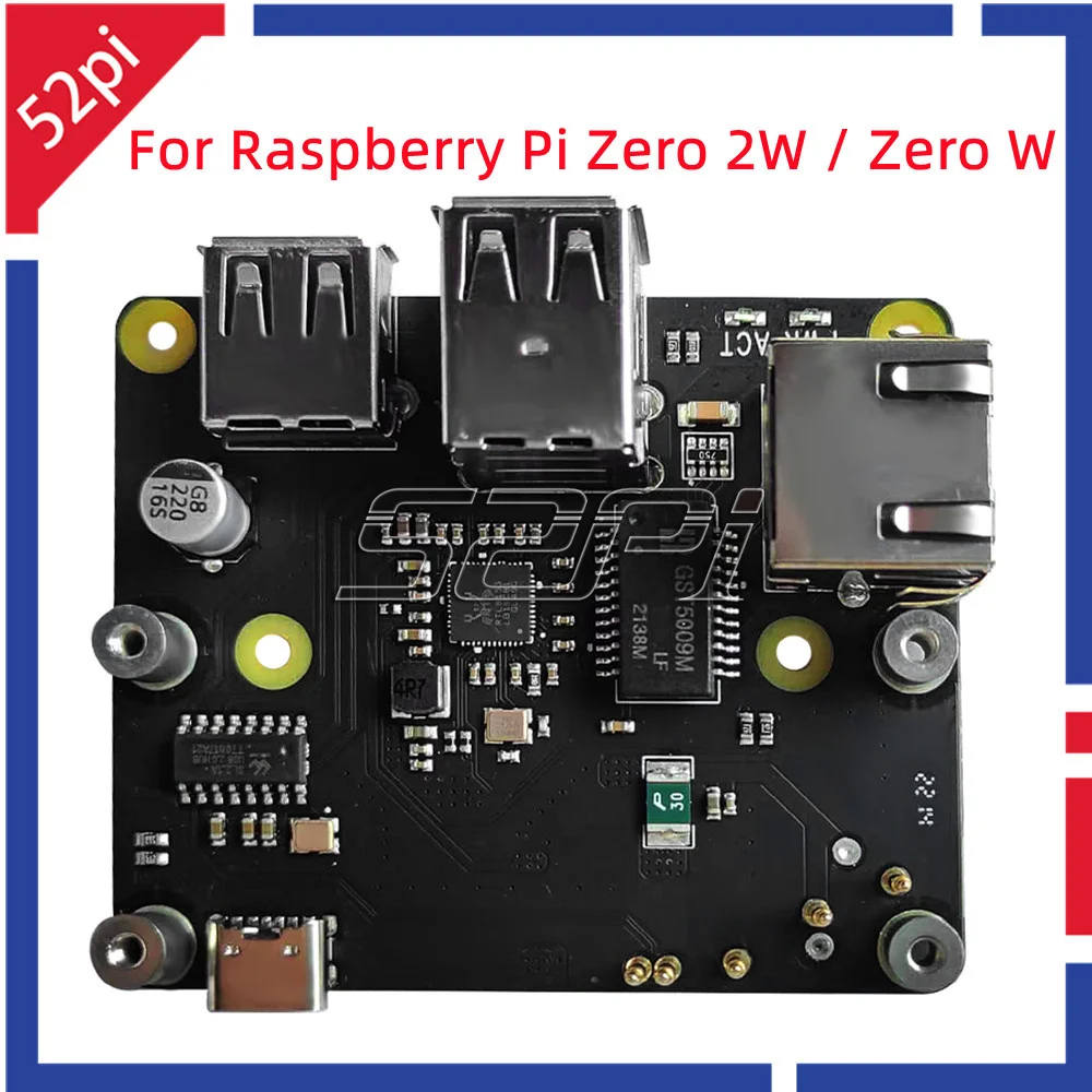 Плата расширения 52Pi X303 Gigabit Ethernet и Стандартная плата для Raspberry Pi Zero 2 Вт/Zero Вт
Плата расширения 52Pi X303 Gigabit Ethernet и Стандартная плата для Raspberry Pi Zero 2 Вт/Zero Вт