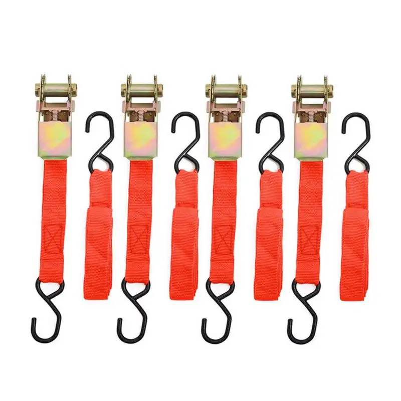 2pcs 4.5M Ratchet Tie-Down Strap Heavy Duty Ratchet Tie-Down Strap With Double J Hooks Ratchet Tensioning Strap Cargo Strap
2pcs 4.5M Ratchet Tie-Down Strap Heavy Duty Ratchet Tie-Down Strap With Double J Hooks Ratchet Tensioning Strap Cargo Strap