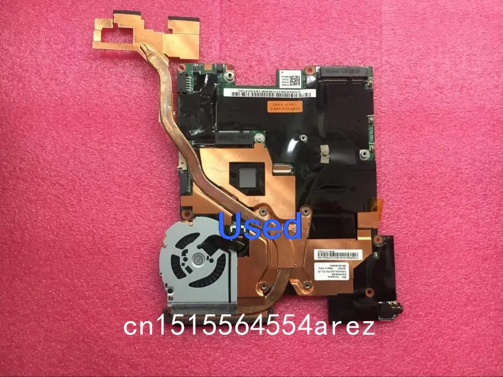 Используется для материнской платы ноутбука Lenovo ThinkPad X1 Helix, материнская плата i7-3667 CPU 04X0837
Используется для материнской платы ноутбука Lenovo ThinkPad X1 Helix, материнская плата i7-3667 CPU 04X0837