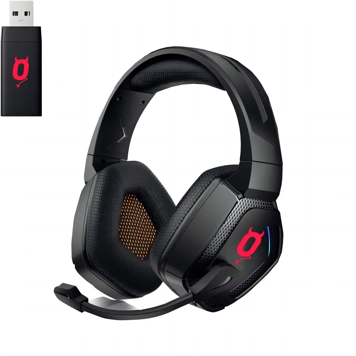 2.4G wireless headset game headset 2.4G Bluetooth dual-mode transmission noise-reducing computer headset
2.4G wireless headset game headset 2.4G Bluetooth dual-mode transmission noise-reducing computer headset