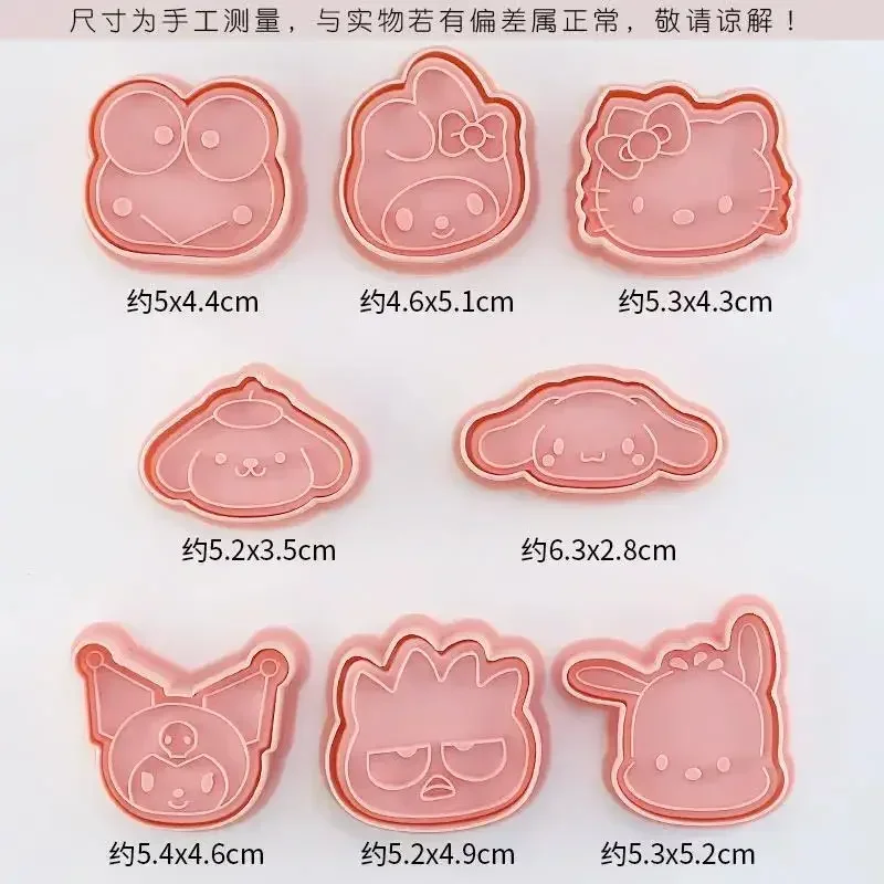 Sanrio Cookie Mold Cartoon Household Full Set Cookie Pressing Mold 3D Stereoscopic Pressing Flipping Sugar Baking Tool
Sanrio Cookie Mold Cartoon Household Full Set Cookie Pressing Mold 3D Stereoscopic Pressing Flipping Sugar Baking Tool