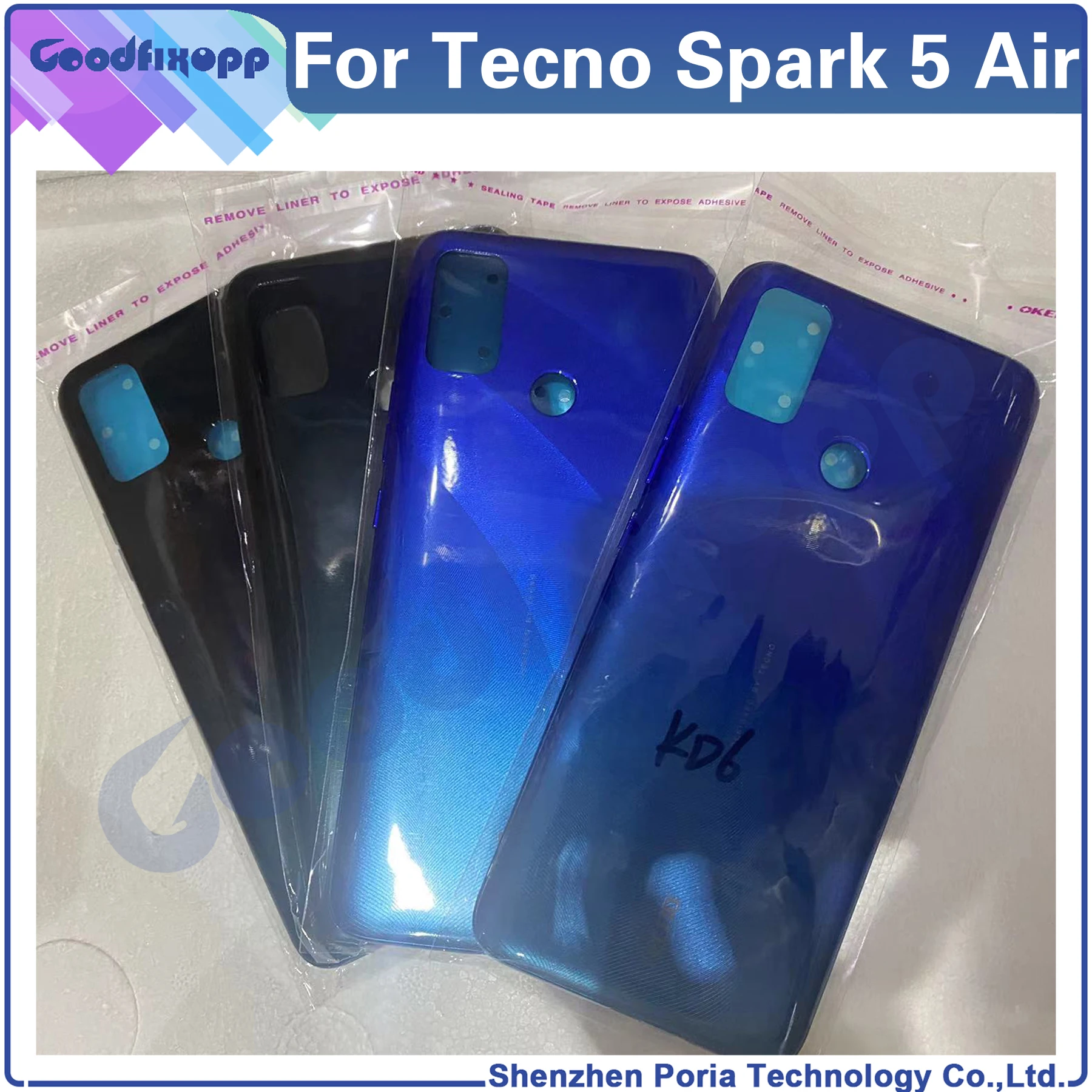 For Tecno Spark 5 Air KD6 KD6a Back Cover Door Housing Case Rear Cover Battery Cover For Spark5Air Replacement
For Tecno Spark 5 Air KD6 KD6a Back Cover Door Housing Case Rear Cover Battery Cover For Spark5Air Replacement