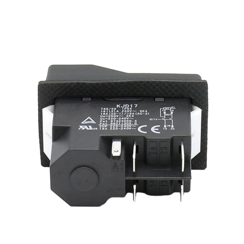 Durable & Secure Pushbutton Switches Efficient & Dependable Electromagnetic Switches Long lasting for Garden Tools DropShipping
Durable & Secure Pushbutton Switches Efficient & Dependable Electromagnetic Switches Long lasting for Garden Tools DropShipping