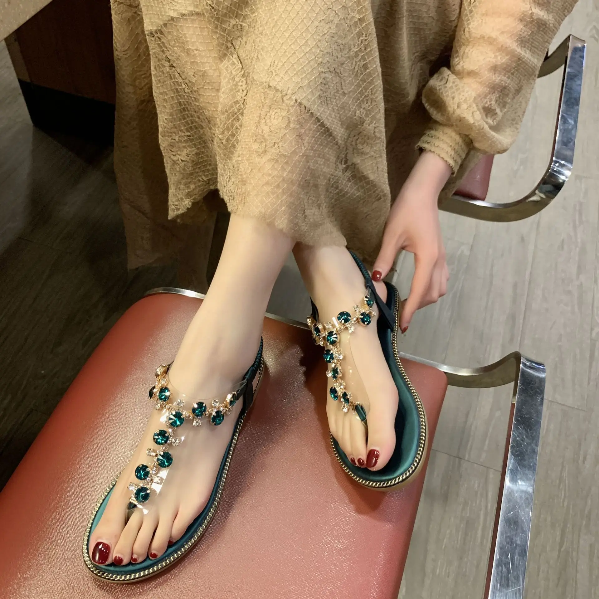 Women Sandals for Women 2022 Luxury Shoes Women Designers Beach Sandals Platform Ladies Shoes Ligth Breathable Roman Shoes
Women Sandals for Women 2022 Luxury Shoes Women Designers Beach Sandals Platform Ladies Shoes Ligth Breathable Roman Shoes