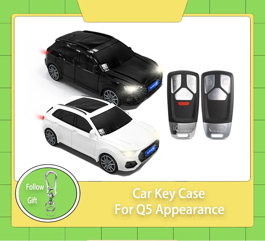 For Q5 Car Styling for Audi A4 B9 A1 A3 A5 A6 8S 8W Q3 Q5 Q7 4M S4 S5 S7 TT TTS TFSI RS 3 4 Button Smart Key Case Cover Holder
For Q5 Car Styling for Audi A4 B9 A1 A3 A5 A6 8S 8W Q3 Q5 Q7 4M S4 S5 S7 TT TTS TFSI RS 3 4 Button Smart Key Case Cover Holder