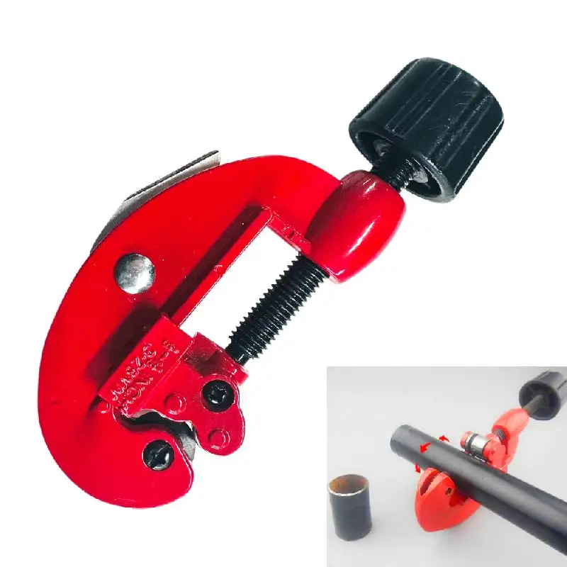 UYANGG Pipe Cutter Carbon Steel Tubing Cutter 1/8" To 1-1/8" Stainless Aluminum Copper Pipe Cutter Pipe(diam) From 3 To 30 Mm
UYANGG Pipe Cutter Carbon Steel Tubing Cutter 1/8" To 1-1/8" Stainless Aluminum Copper Pipe Cutter Pipe(diam) From 3 To 30 Mm