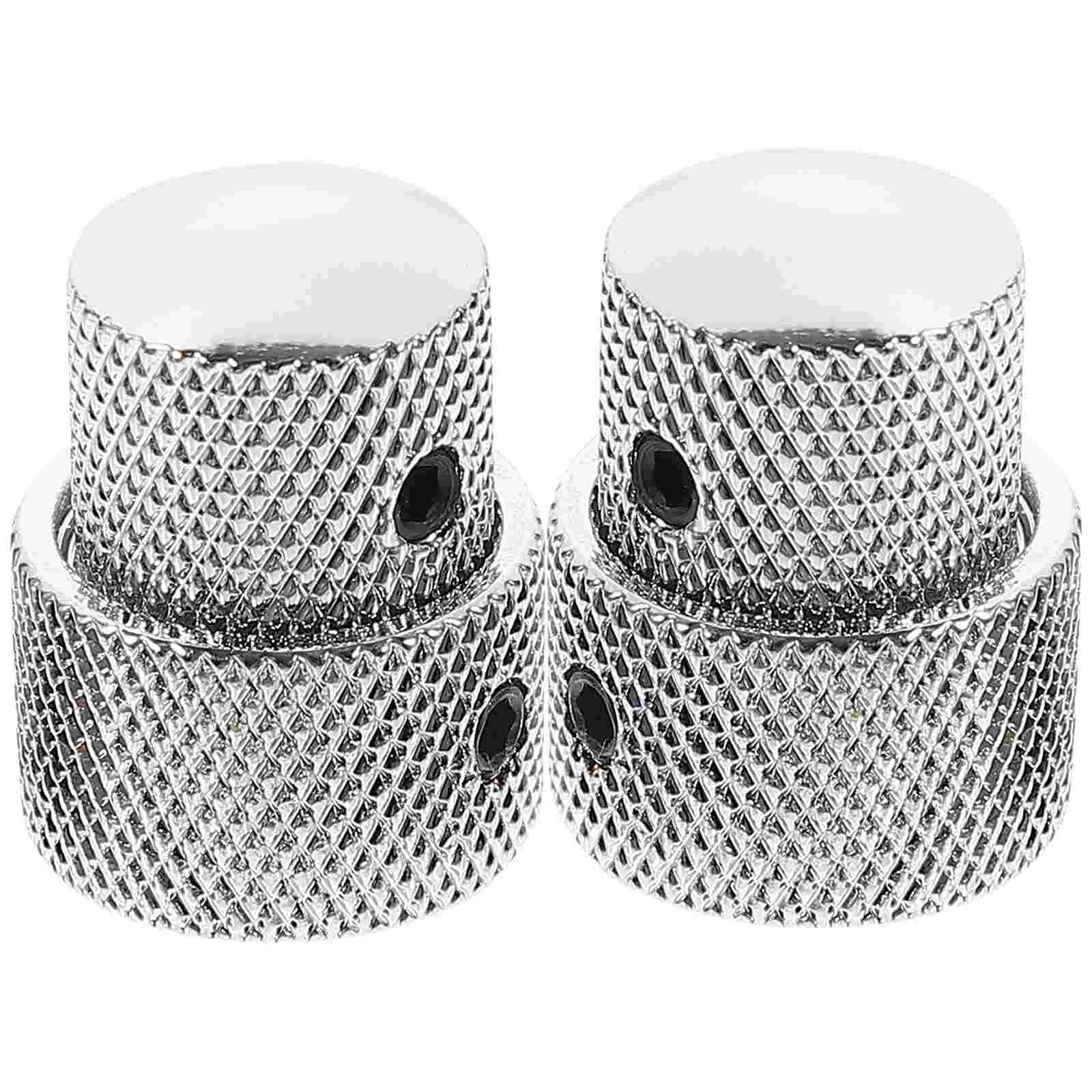 2 Pcs Guitar Bass Knob Volume Tone Control Knobs Caps Parts Major Potentiometer Replacement Metal
2 Pcs Guitar Bass Knob Volume Tone Control Knobs Caps Parts Major Potentiometer Replacement Metal