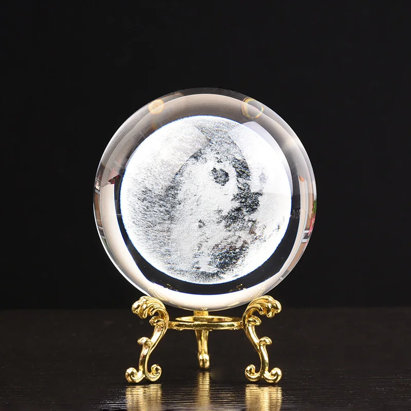 Crystal Ball Moon Earth Crafts Miniature Crystal Ball 3D Laser Engraved Glass Ball Home Decor Statue Ornament Gift Birthday Gift
Crystal Ball Moon Earth Crafts Miniature Crystal Ball 3D Laser Engraved Glass Ball Home Decor Statue Ornament Gift Birthday Gift
