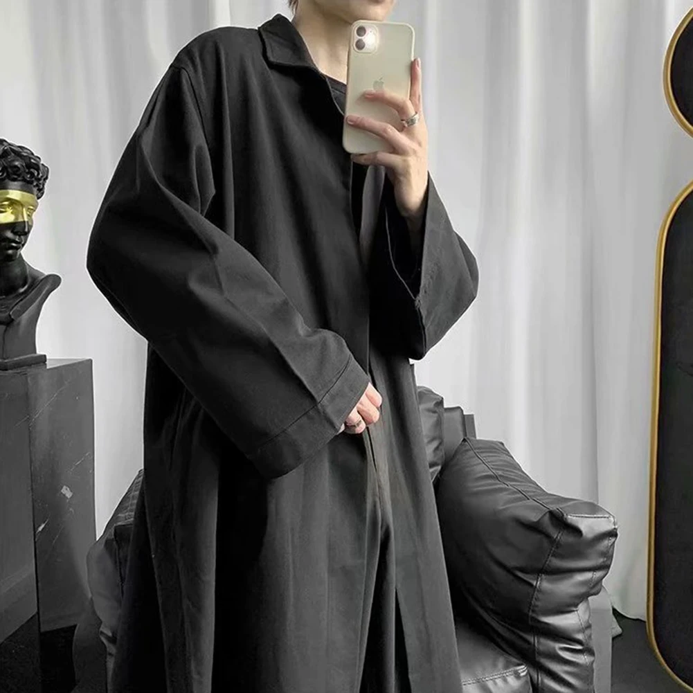 Stylish Comfy Fashion Coat Streetwear Punk Style Cardigan Casual Streetwear Cape Long Trench Coat Cloak Abrigo
Stylish Comfy Fashion Coat Streetwear Punk Style Cardigan Casual Streetwear Cape Long Trench Coat Cloak Abrigo
