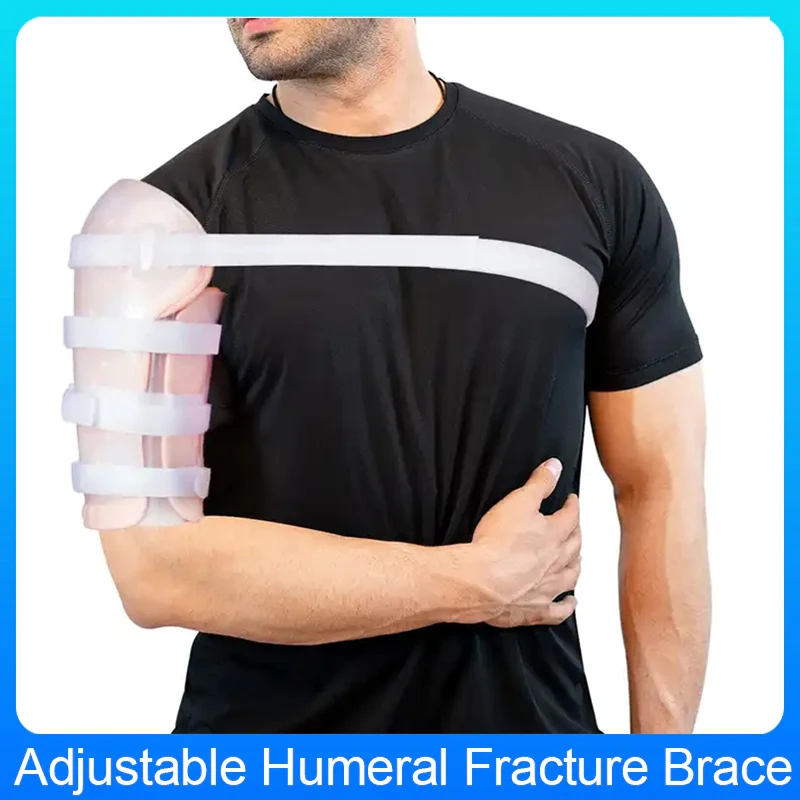 

GHORTHOUD Humeral Fracture Brace Humerus Splint Arm Orthosis Shoulder Support for Broken Upper Arm Shoulder Bicep Adjustable