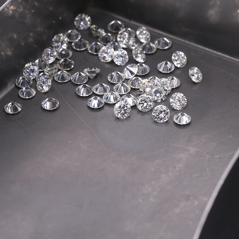 Round Shape 3.2mm High Quality Small Size DEF Color SI HPHT Synthetic Loose Diamond
Round Shape 3.2mm High Quality Small Size DEF Color SI HPHT Synthetic Loose Diamond