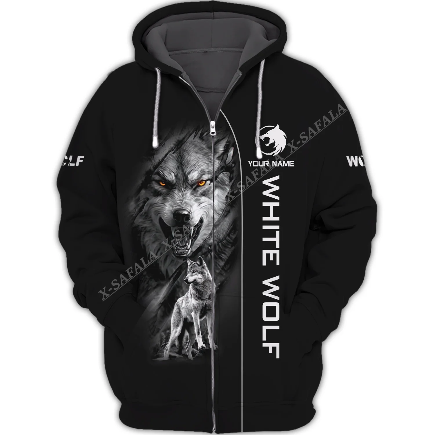 

Custom Name Tattoo Wolf Animal Pattern 3D Print Hoodie Hooded Men Pullover Sweatshirt Jacket Jersey Tracksuits Shirt Jumper