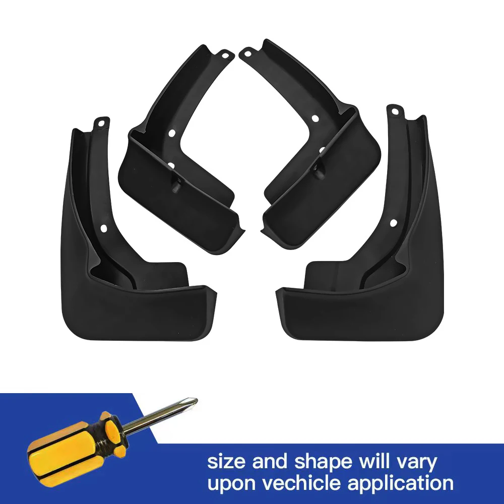 4Pcs Front & Rear Mud Flaps Splash Guards Mudguards Black For Volkswagen ID.3 VW ID3 ID 3 2019 2020 2021 2022 2023
4Pcs Front & Rear Mud Flaps Splash Guards Mudguards Black For Volkswagen ID.3 VW ID3 ID 3 2019 2020 2021 2022 2023