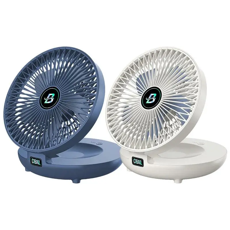 

Fan For Bedroom 3 Speed Small Room Air Circulator Fan USB Charging 90 degree Adjustable Air Blades Retractable Silent Fan