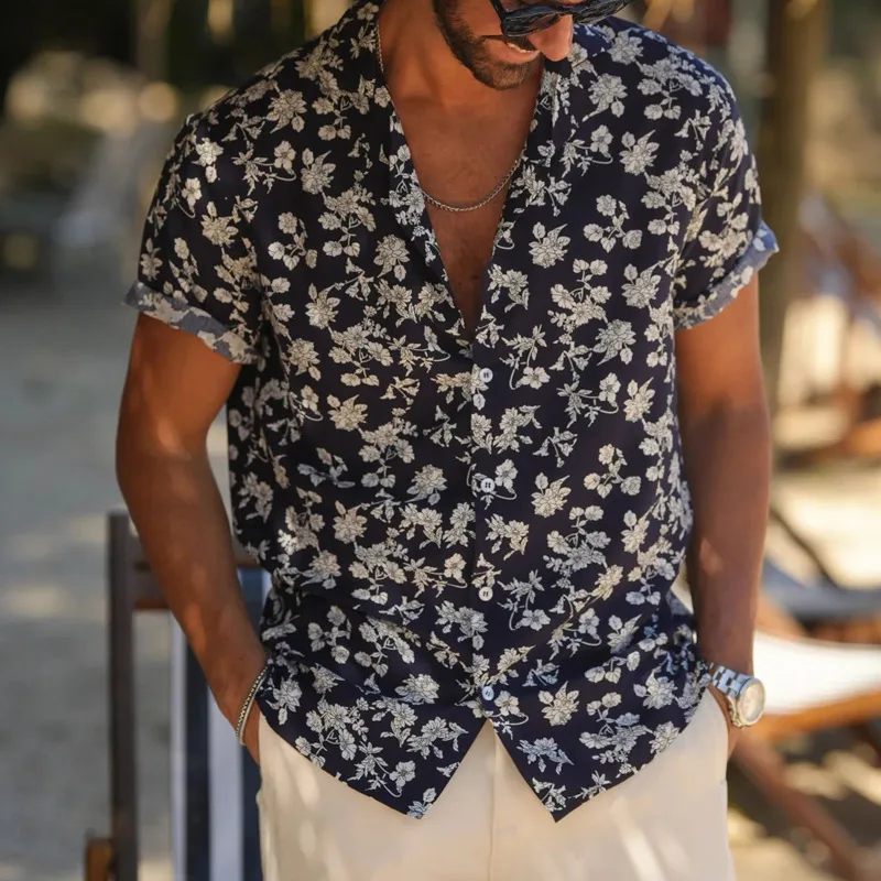 Europe and The United States Flower Shirt 2023 Summer Men's New Full Print Short Sleeve Shirt Men's Casual Cardigan
Europe and The United States Flower Shirt 2023 Summer Men's New Full Print Short Sleeve Shirt Men's Casual Cardigan
