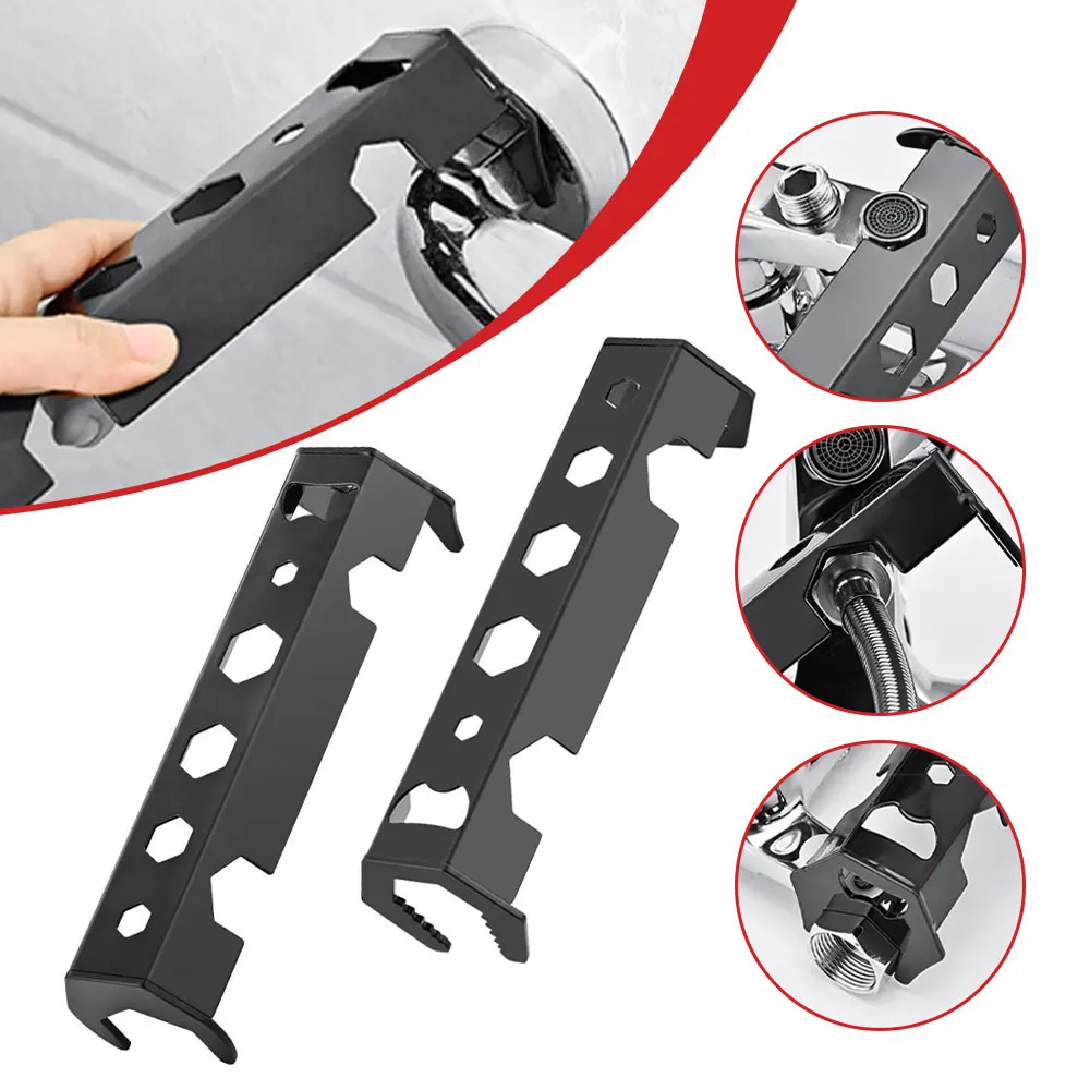 12/13 in1 Sink Faucet Wrench Plumbing Repair Tool Handle Double Head Spanner Installer Tool Ratchet Wrench for Bathroom Kitchen
12/13 in1 Sink Faucet Wrench Plumbing Repair Tool Handle Double Head Spanner Installer Tool Ratchet Wrench for Bathroom Kitchen