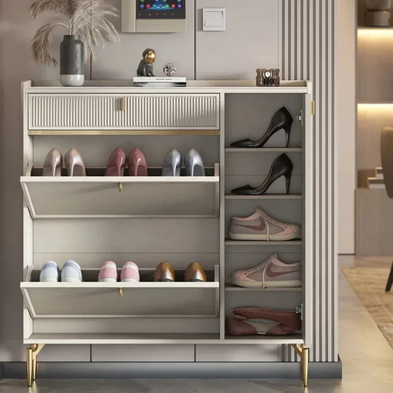 Modern White Shoe Rack Cabinet Space Saving Wall Organizer Shelf Shoe Cabinet Storage Drawer Meuble Chaussures Home Furniture
Modern White Shoe Rack Cabinet Space Saving Wall Organizer Shelf Shoe Cabinet Storage Drawer Meuble Chaussures Home Furniture
