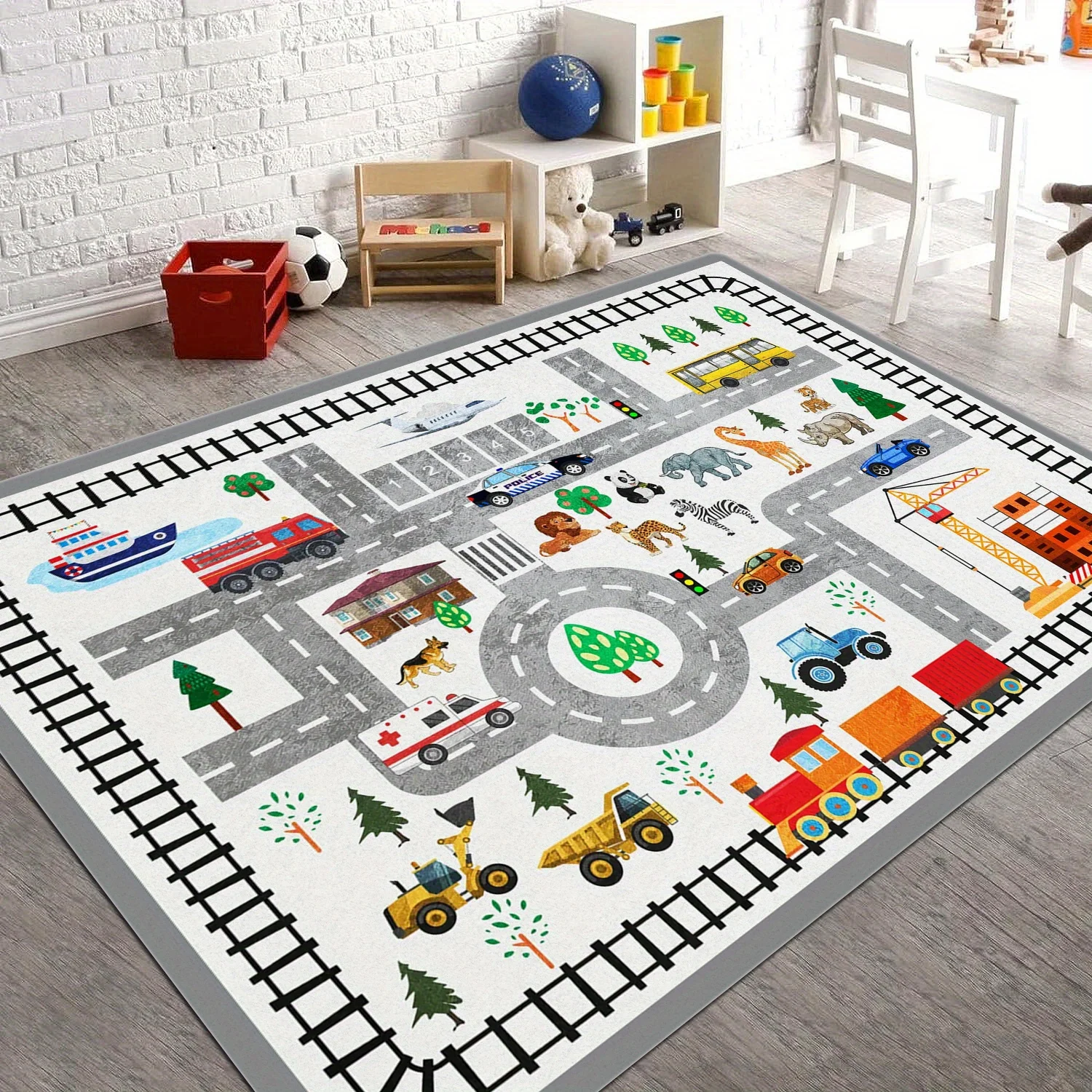 Cute Cartoon Animals Game Print Rectangle Carpet Art Rug for Bedroom Living Room Soft Fluffy Bathroom Rug Nonslip Mat Home Decor
Cute Cartoon Animals Game Print Rectangle Carpet Art Rug for Bedroom Living Room Soft Fluffy Bathroom Rug Nonslip Mat Home Decor