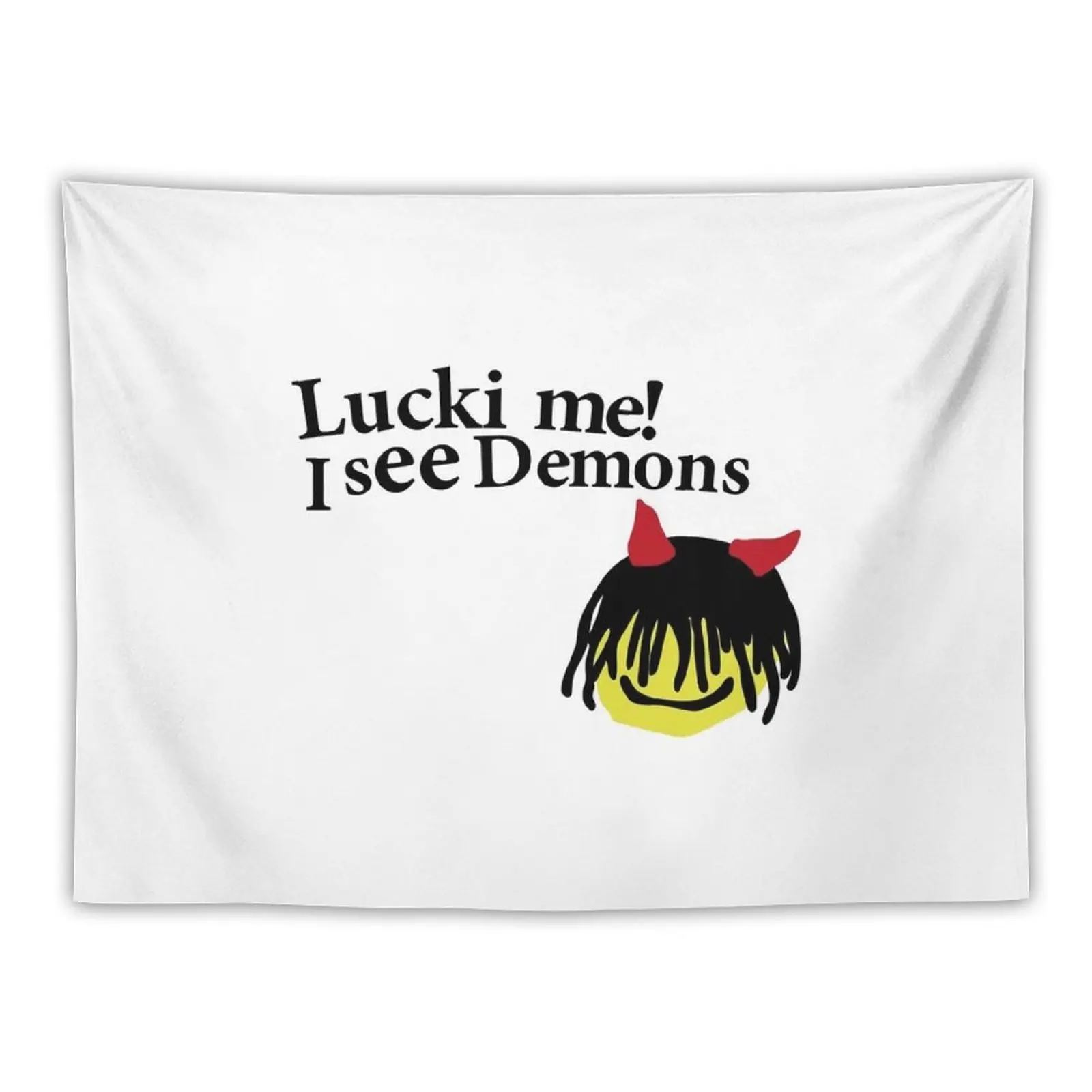 lucki me i see demons Tapestry Bedroom Decoration Room Decore Aesthetic Decoration For Bedroom Decorations For Room Tapestry
lucki me i see demons Tapestry Bedroom Decoration Room Decore Aesthetic Decoration For Bedroom Decorations For Room Tapestry