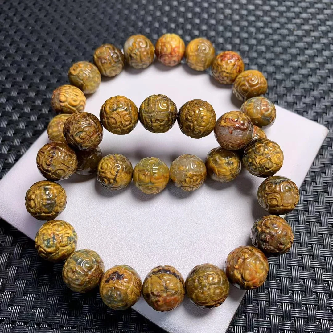 1 Pc Fengbaowu Natural Pietersite Bracelet Engrave Fret Pattern Beads Crystal Reiki Healing Stone Jewelry Gift Women Men
1 Pc Fengbaowu Natural Pietersite Bracelet Engrave Fret Pattern Beads Crystal Reiki Healing Stone Jewelry Gift Women Men
