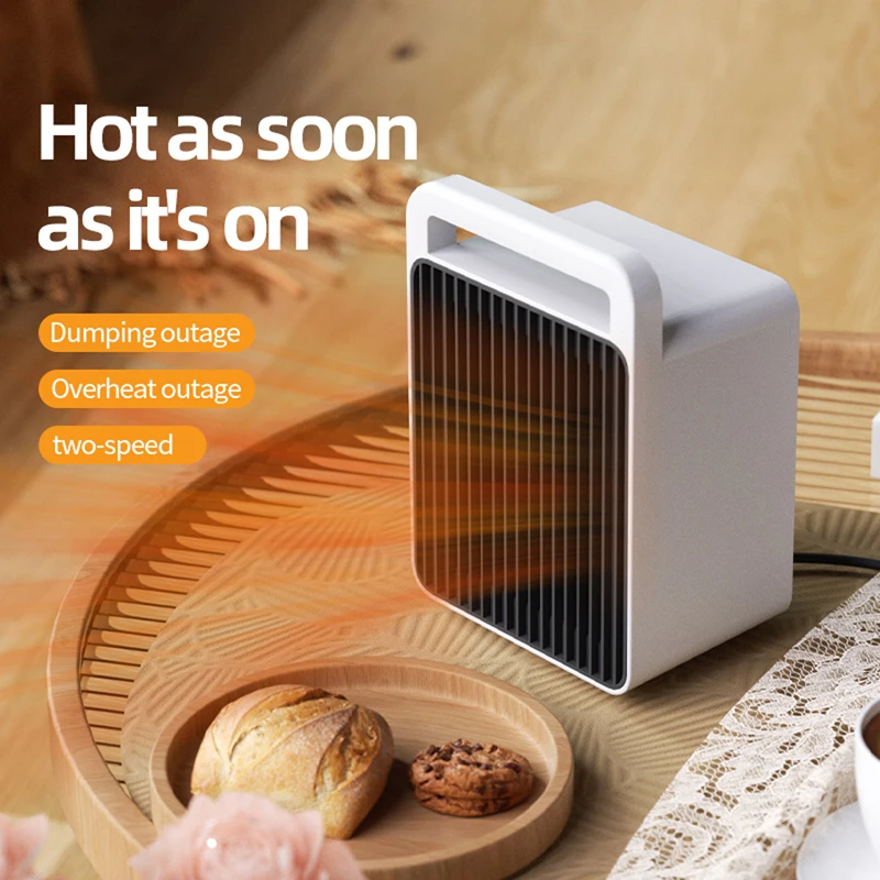 Portable Desk Heater With Overheat & Tip-Over Protection 900W Ceramic PTC Heater Mini Personal Heater For Office Kitchen Bedroom
Portable Desk Heater With Overheat & Tip-Over Protection 900W Ceramic PTC Heater Mini Personal Heater For Office Kitchen Bedroom