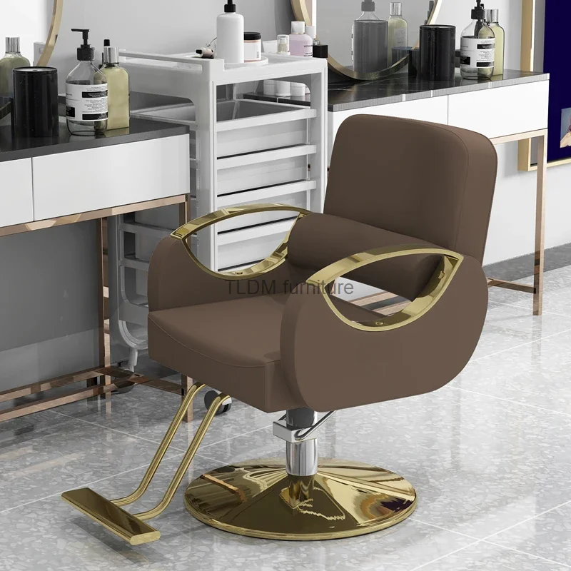 Stylist Aesthetic Beauty Salon Chair Swivel Golden Pedicure Barbers Armchair Professional Sillon Pedicura Salon Furniture MQ50BC
Stylist Aesthetic Beauty Salon Chair Swivel Golden Pedicure Barbers Armchair Professional Sillon Pedicura Salon Furniture MQ50BC