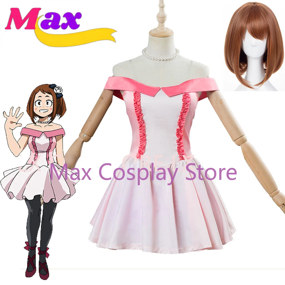Макси моя геройская Академия боку нет героев Академия два героя очако урарака Косплей Костюм розовое платье Хэллоуин костюмы для косплея
Макси моя геройская Академия боку нет героев Академия два героя очако урарака Косплей Костюм розовое платье Хэллоуин костюмы для косплея