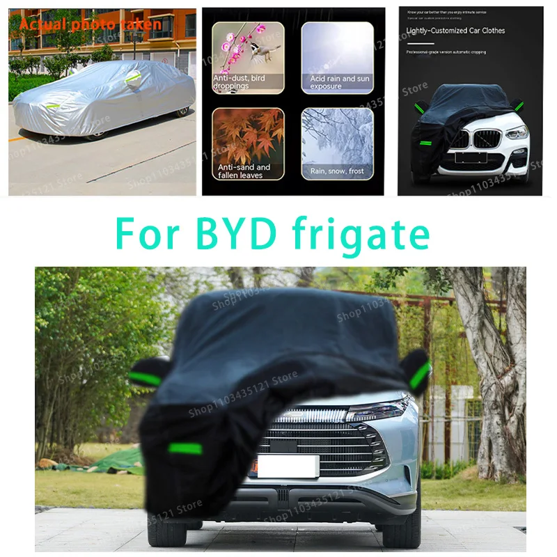For BYD frigate auto body protection, anti snow, anti peeling paint, rain, water, dust, sun protection, car clothing
For BYD frigate auto body protection, anti snow, anti peeling paint, rain, water, dust, sun protection, car clothing