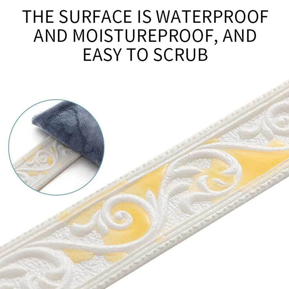 1 Pc 3D Wall Sticker Tiles Brick Border Paper Panels DIY XPE Foam Waterproof 230*5*0.4cm For Living Room Bedroom Home Decoration
1 Pc 3D Wall Sticker Tiles Brick Border Paper Panels DIY XPE Foam Waterproof 230*5*0.4cm For Living Room Bedroom Home Decoration