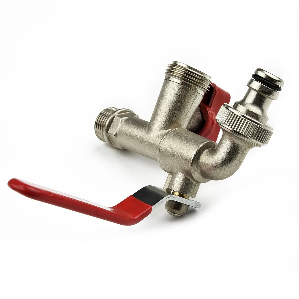 Double Outlet Garden Outdoor Tap Valve Faucet 1/2inch For Universal Water Faucet Adapter For Garden Irrigation
Double Outlet Garden Outdoor Tap Valve Faucet 1/2inch For Universal Water Faucet Adapter For Garden Irrigation
