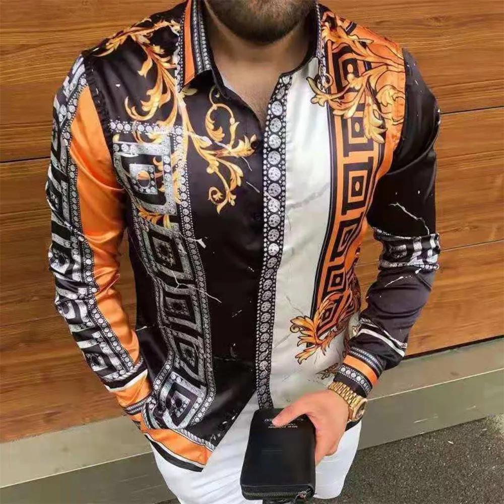 Fashion Men Shirts Shirt Blouse Men's Cardigan Top Spring Tops Trendy For Men Autumn Button Up Graffiti Printed
Fashion Men Shirts Shirt Blouse Men's Cardigan Top Spring Tops Trendy For Men Autumn Button Up Graffiti Printed