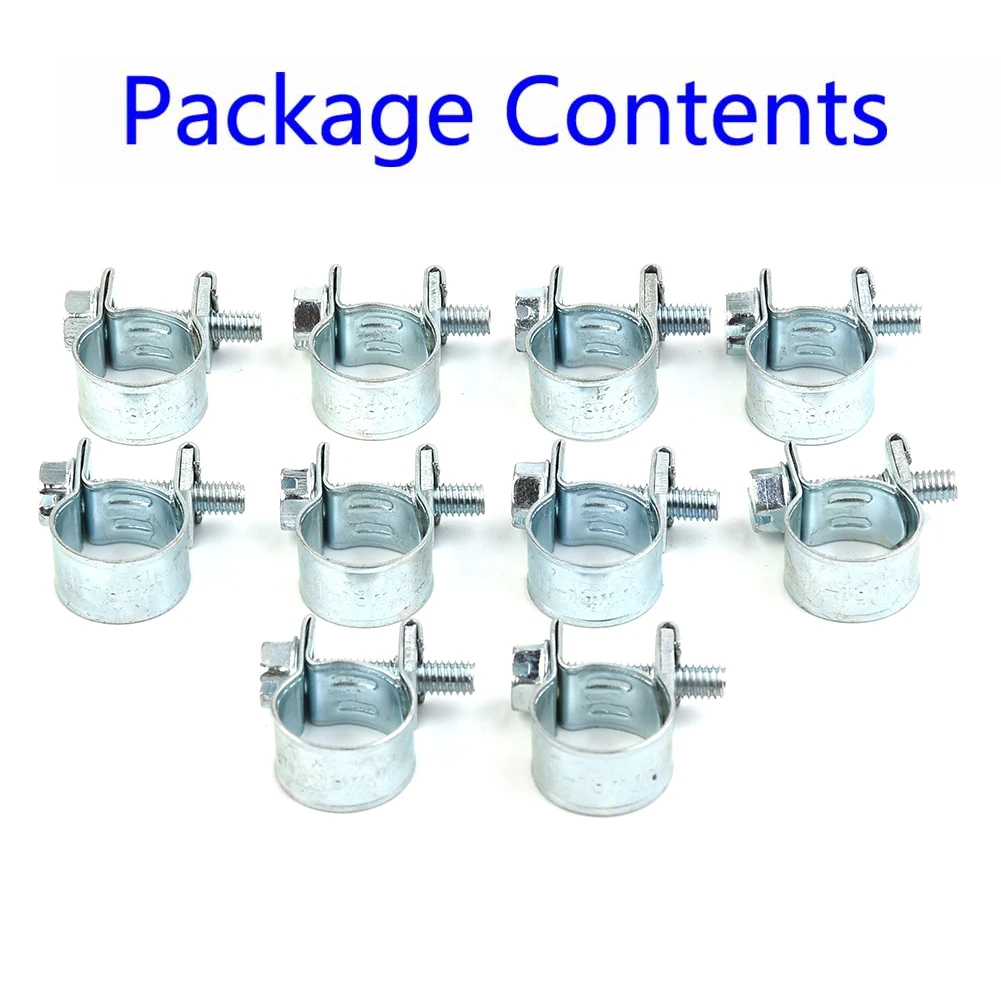 10Pcs 19-21mm 20-22mm Spring Band Fuel Hose Clip Carbon Steel Clips Oil Water CPU Air Gas Pipe Tube Clamp Metal Fastener
10Pcs 19-21mm 20-22mm Spring Band Fuel Hose Clip Carbon Steel Clips Oil Water CPU Air Gas Pipe Tube Clamp Metal Fastener