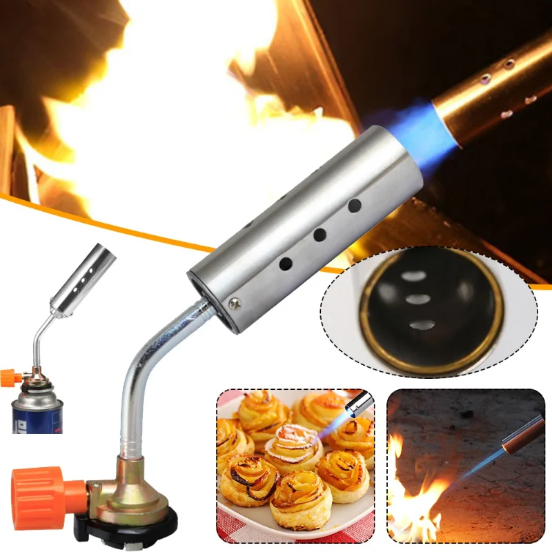 Manual Ignition Welding Gas Torch Portable Gas Torch BBQ Flame Thrower Burner Butane Gas Blown Torch Flame Gun Outdoor BBQ
Manual Ignition Welding Gas Torch Portable Gas Torch BBQ Flame Thrower Burner Butane Gas Blown Torch Flame Gun Outdoor BBQ