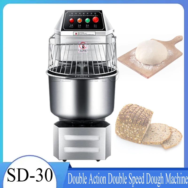 

Industrial Electric Spiral Dough Mixer Machine Pizza Bread Commercial Dough Mixer For Bakery